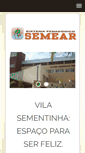 Mobile Screenshot of escolasemear.g12.br